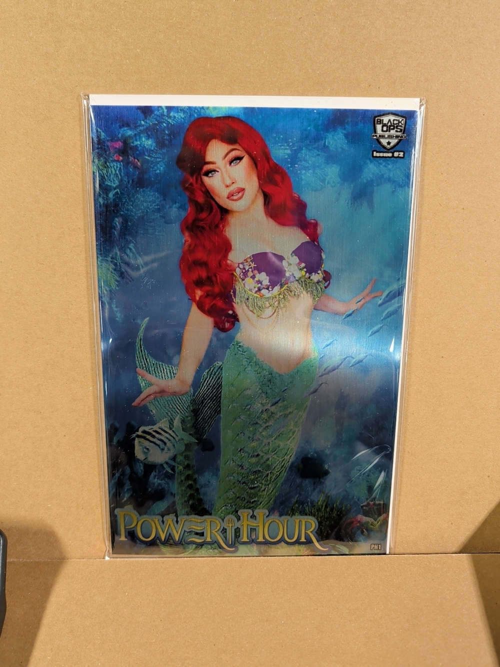 METAL COVER PUBLISHER POWER HOUR PH1  FACES RACHIE LITTLE MERMAID COSPLAY NM